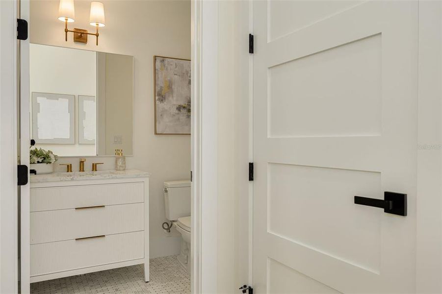 Furnished interior view inside a new home in , Tampa (Image 40).