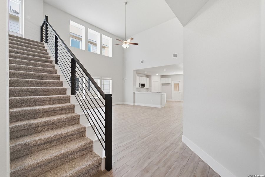 Spacious, unfurnished interior of a new home in Morgan Meadows, San Antonio (Image 35).