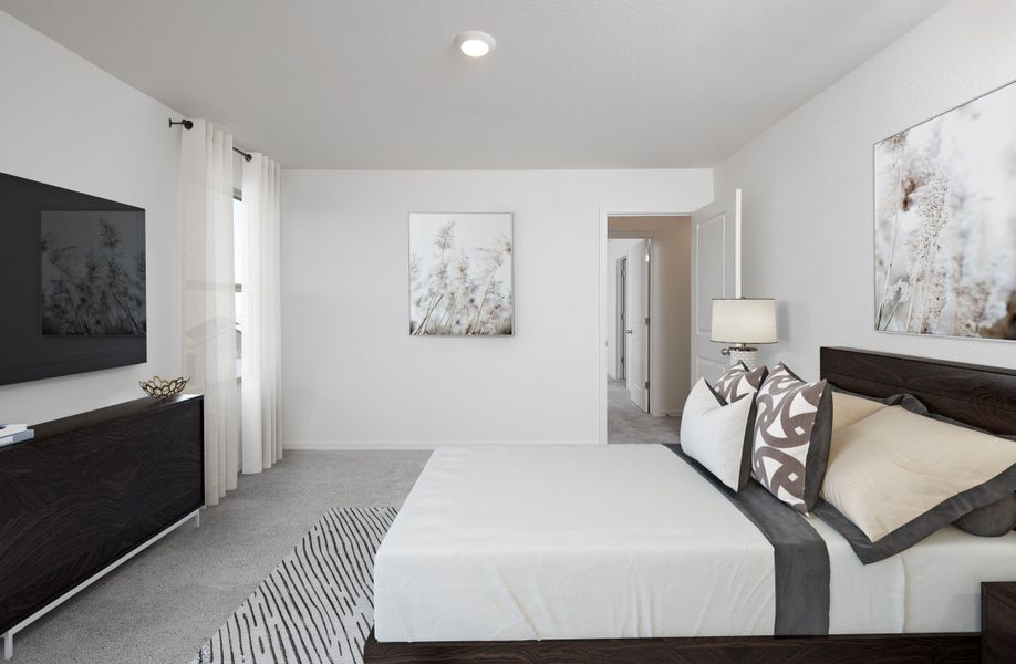 Representative furnished interior of a home built from the Eclipse by Starlight Homes in Stonebridge Manor, Waddell (Image 7).