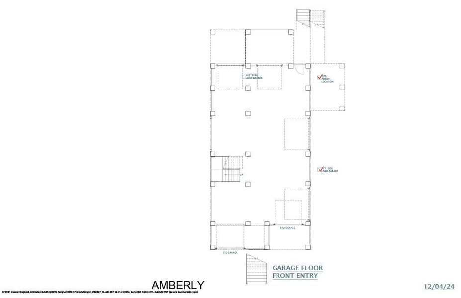 2D floor plan layout of this home in Waterloo Estates, Johns Island, SC (Image 6).