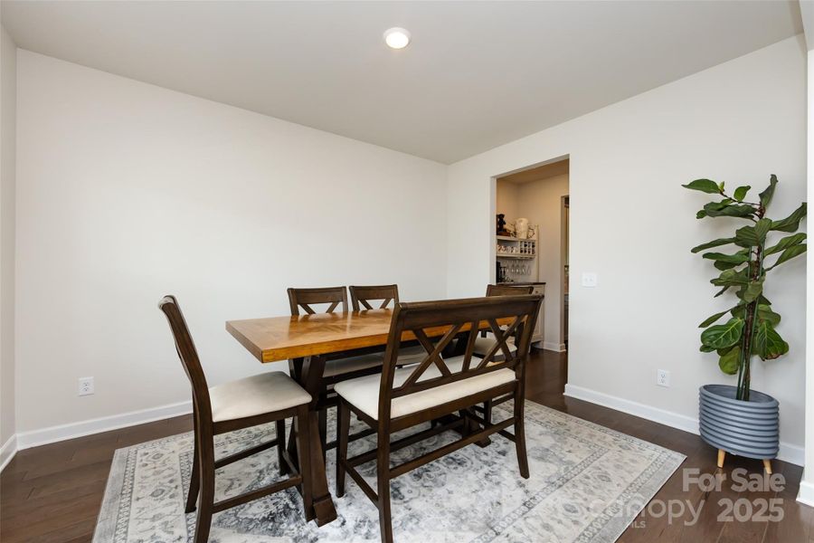 Furnished interior view inside a new home in Simpson Farms, Monroe (Image 4).