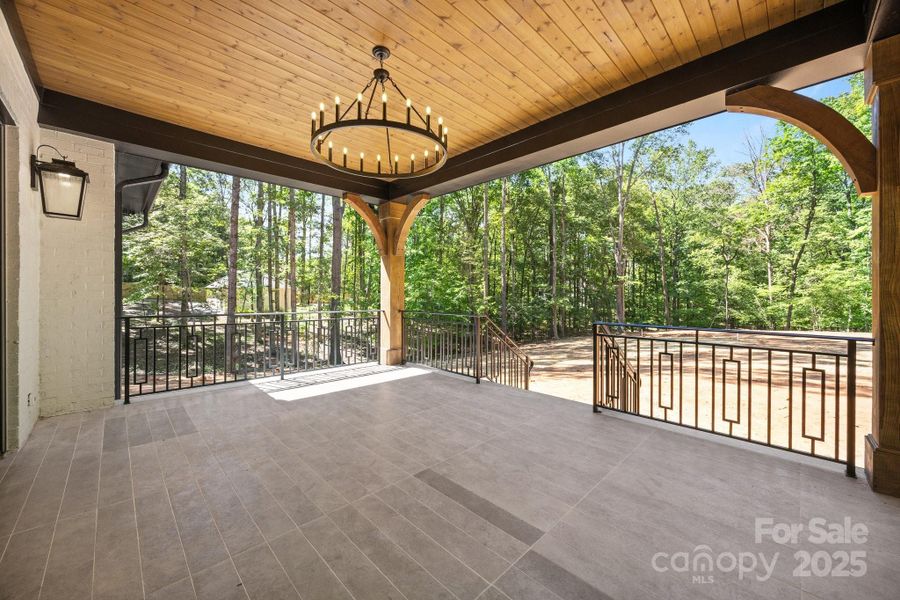 Exterior details and patio area of a home in , Waxhaw (Image 22).