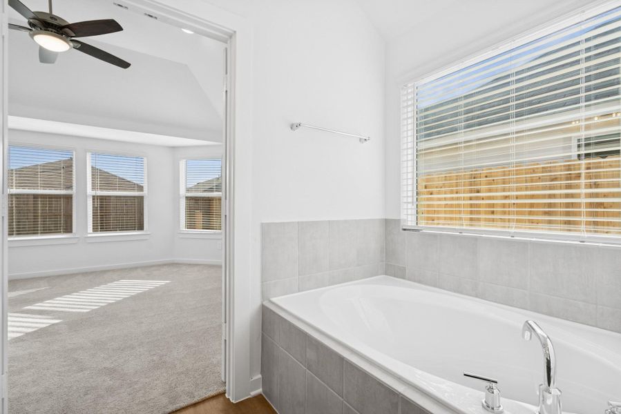 Furnished interior view inside a new home in Pinewood at Grand Texas, New Caney (Image 5). Furnished interior view inside a new home in Pinewood at Grand Texas, New Caney (Image 5).