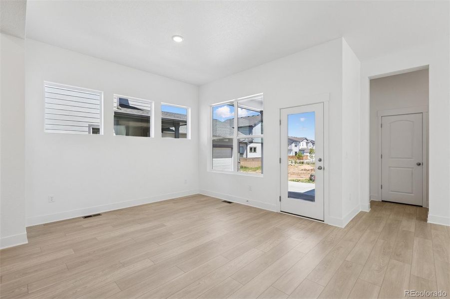 Spacious, unfurnished interior of a new home in Painted Prairie Cottage, Aurora (Image 32).