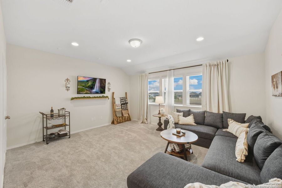 Furnished interior view inside a new home in Lily Springs, Seguin (Image 27).