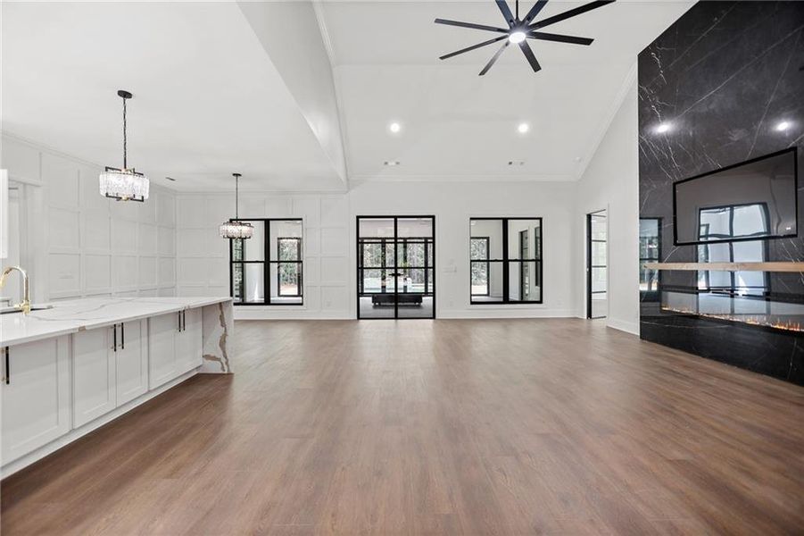 Spacious, unfurnished interior of a new home in , Chattahoochee Hills (Image 24).