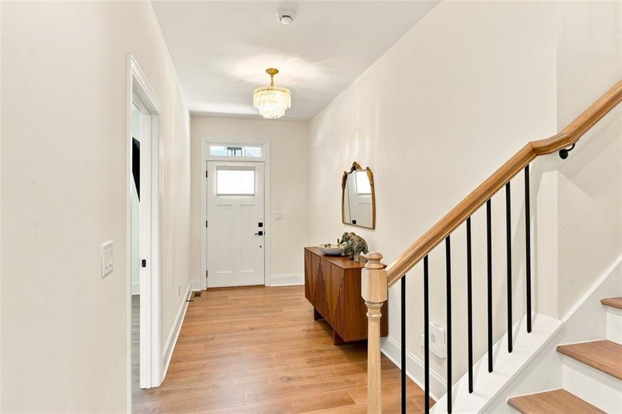 Furnished interior view inside a new home in , Woodstock (Image 31).
