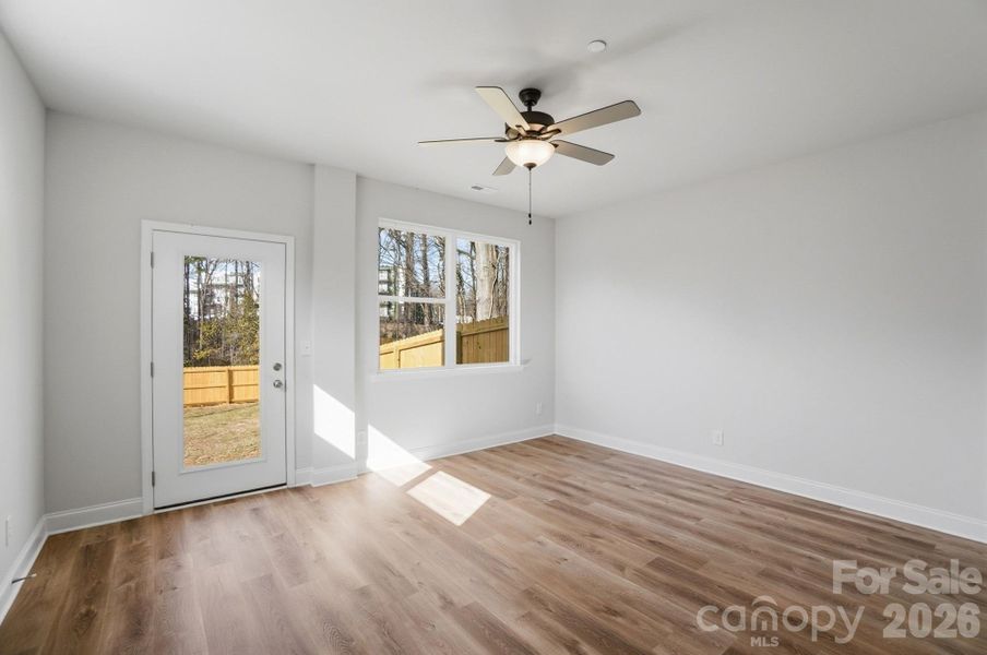Spacious, unfurnished interior of a new home in , Charlotte (Image 37). Spacious, unfurnished interior of a new home in , Charlotte (Image 37).