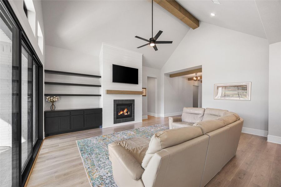 Furnished interior view inside a new home in , Magnolia (Image 26).