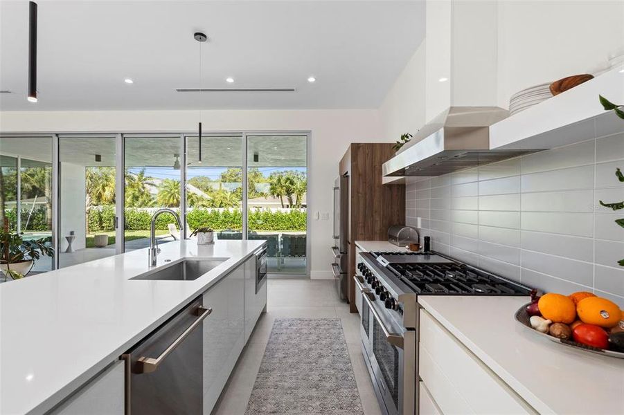 Furnished interior view inside a new home in , Belleair (Image 39).