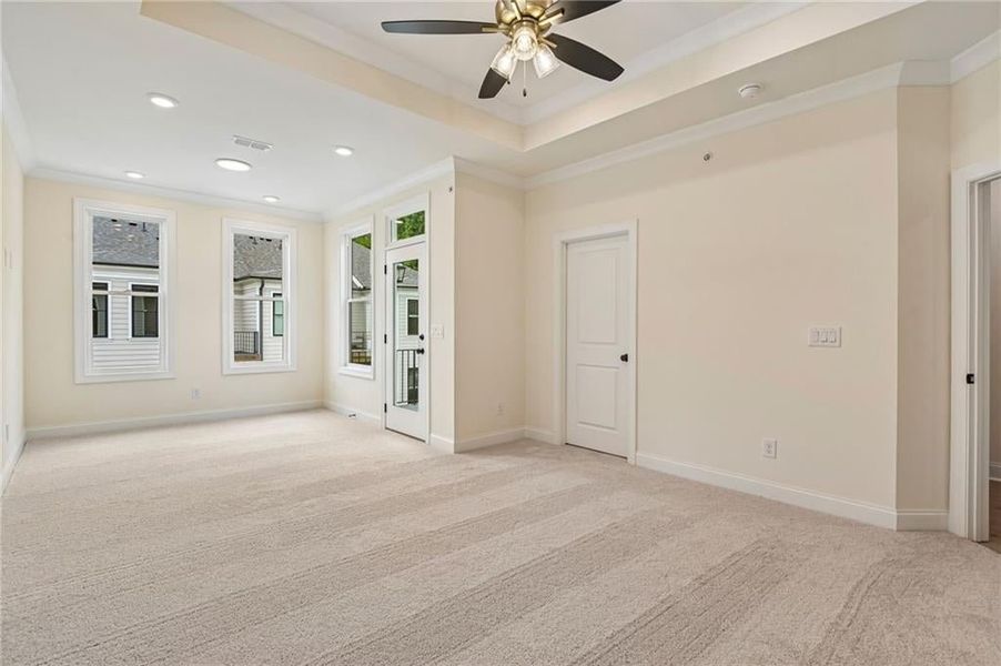 Spacious, unfurnished interior of a new home in Byers Park, Alpharetta (Image 25). Spacious, unfurnished interior of a new home in Byers Park, Alpharetta (Image 25).