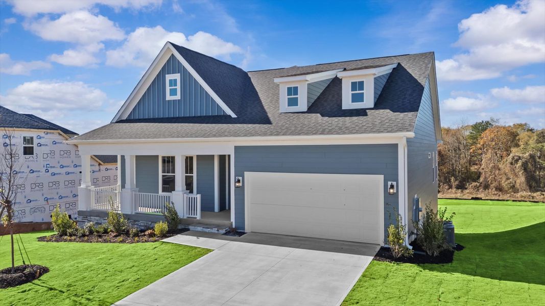 Stylish front elevation with accomplished design and high standards throughout