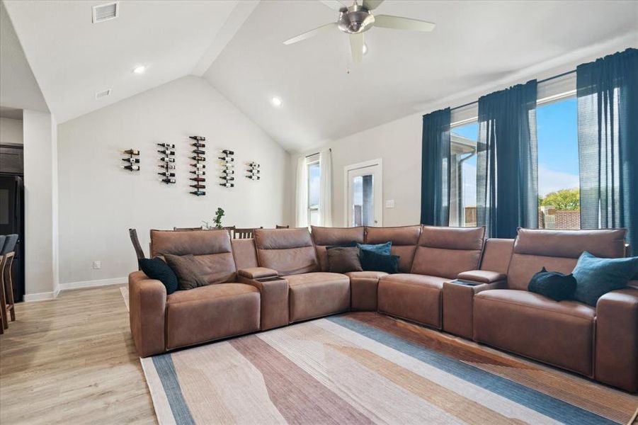 Furnished interior view inside a new home in Creekside, Royse City (Image 14).