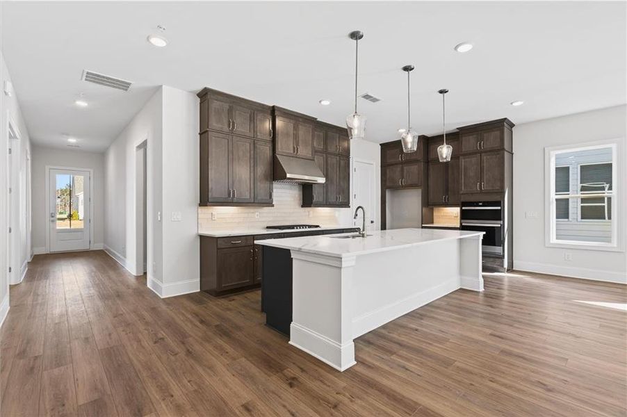 Furnished interior view inside a new home in The Reserve at Bells Ferry, Kennesaw (Image 13).