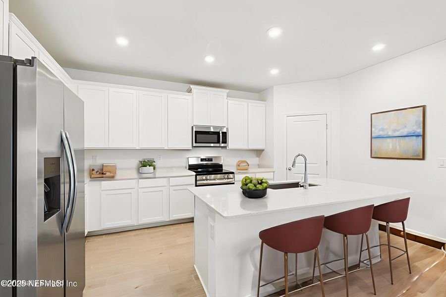 Furnished interior view inside a new home in , Green Cove Springs (Image 10).