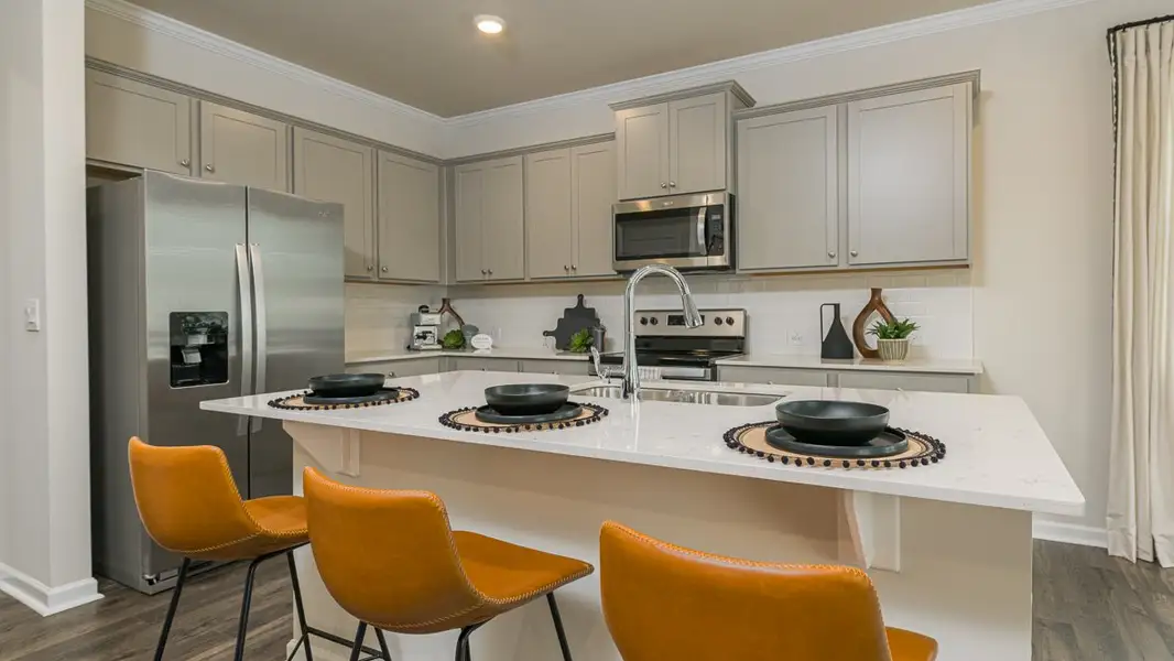 Furnished interior view inside a new home in Barrett Cove, Marietta (Image 2).