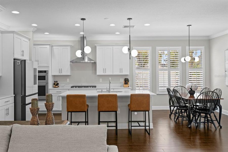 Furnished interior view inside a new home in , Tampa (Image 55). Furnished interior view inside a new home in , Tampa (Image 55).