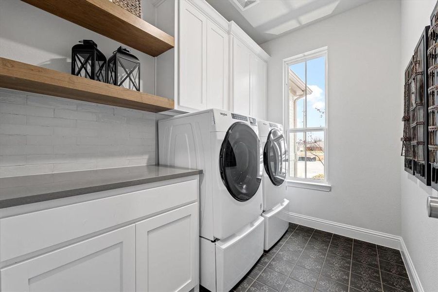 Furnished interior view inside a new home in University Park at Northpointe, Denton (Image 4).