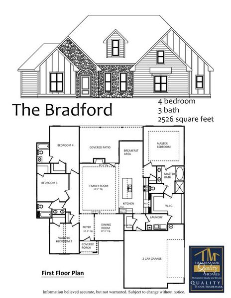 2D floor plan layout of this home in Flint Farms, Concord, GA (Image 3).