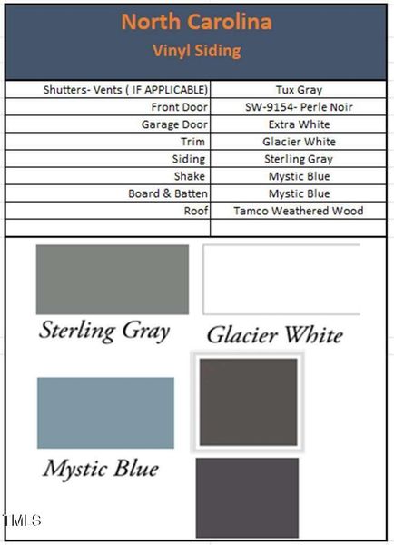 N Carolina Exterior Colors - Pelican N Carolina Exterior Colors - Pelican