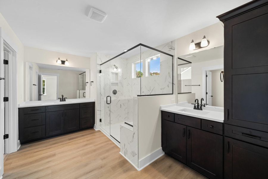 Furnished interior view inside a new home in Monterra, Kernersville (Image 15).