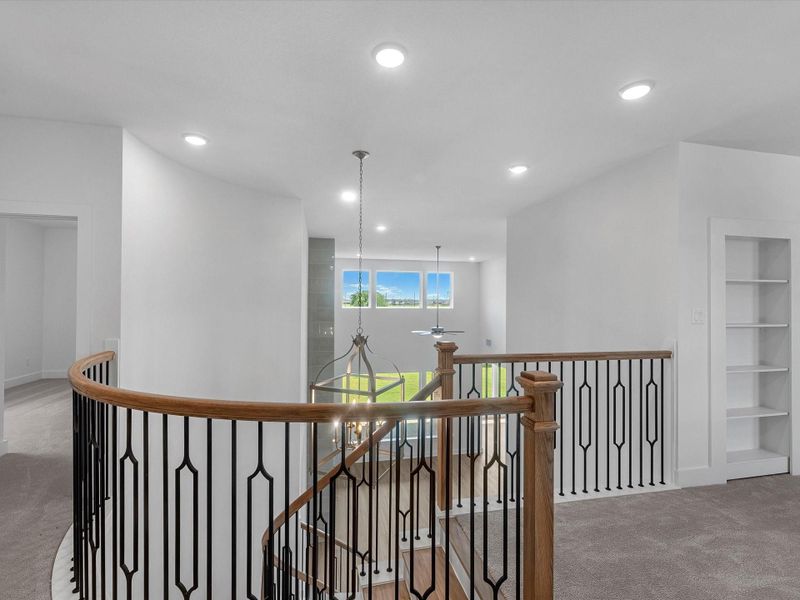 Furnished interior view inside a new home in Harvest Green, Richmond (Image 10).