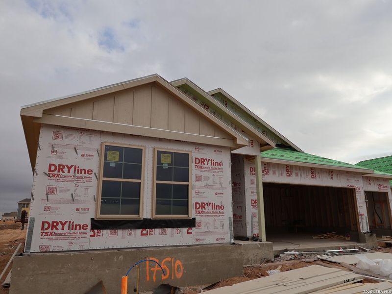 In-progress construction of a new home in Hickory Ridge, Elmendorf, TX (Image 22). In-progress construction of a new home in Hickory Ridge, Elmendorf, TX (Image 22).