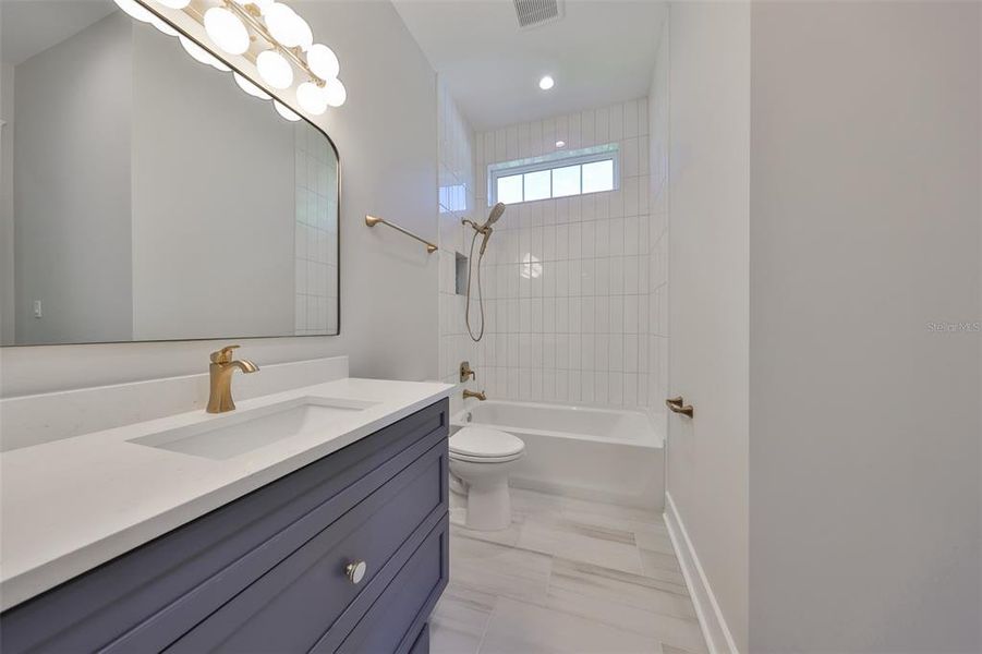 Furnished interior view inside a new home in , Tampa (Image 43).