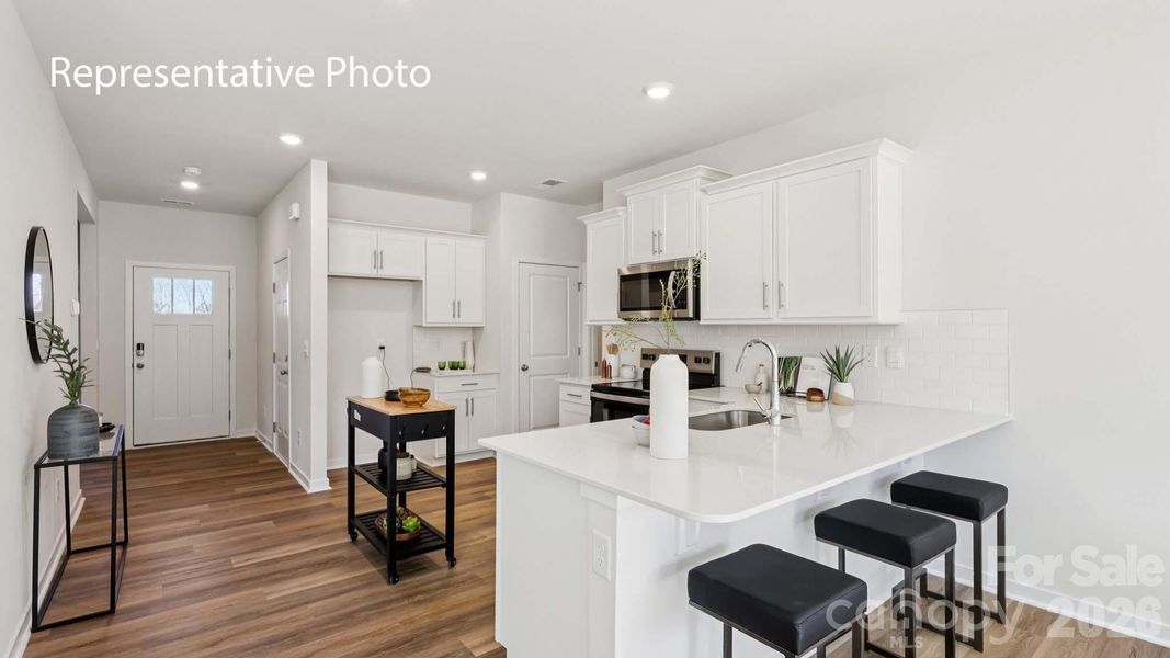 Furnished interior view inside a new home in Stanton, Richburg (Image 29).