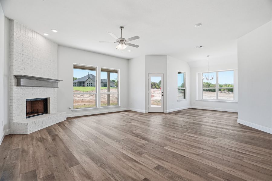 Spacious, unfurnished interior of a new home in Arbor Oaks, Boyd (Image 27). Spacious, unfurnished interior of a new home in Arbor Oaks, Boyd (Image 27).