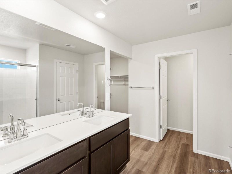 Furnished interior view inside a new home in Poudre Heights: The Lakes Collection, Windsor (Image 7).