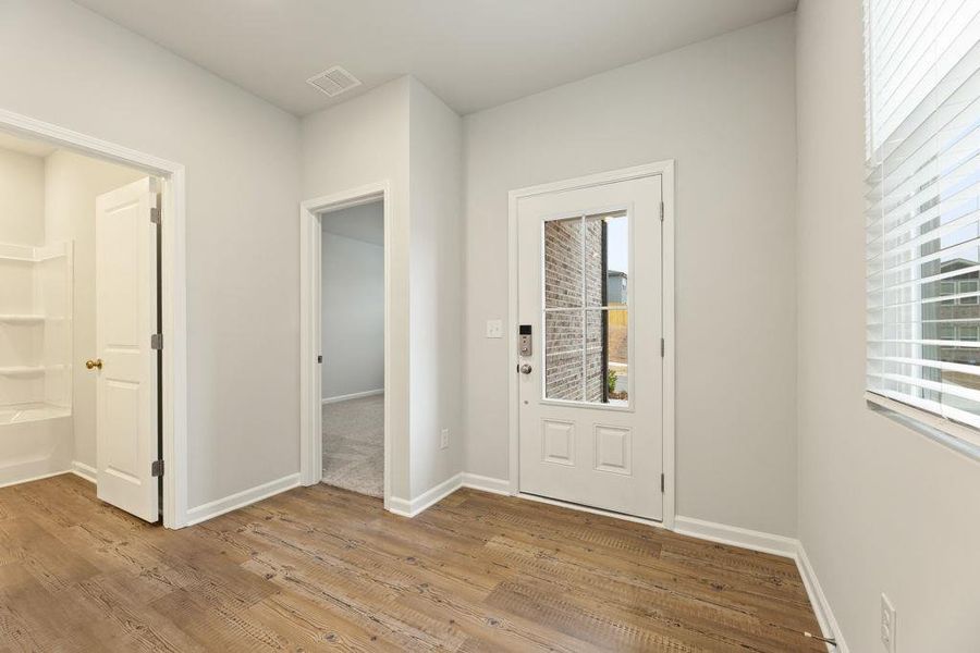 Spacious, unfurnished interior of a new home in Belleview Manor, Fairburn (Image 22). Spacious, unfurnished interior of a new home in Belleview Manor, Fairburn (Image 22).