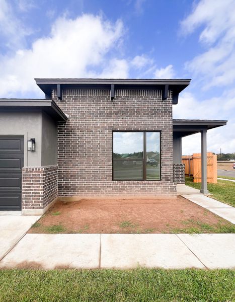 Exterior details and patio area of a home in TerraVista, Victoria (Image 4).