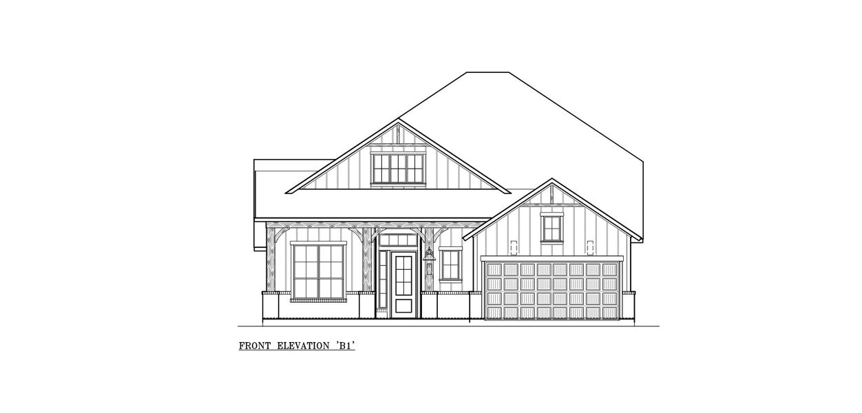 Representative rendering of the exterior for the Bloomington by Chesmar Homes (Image 10).
