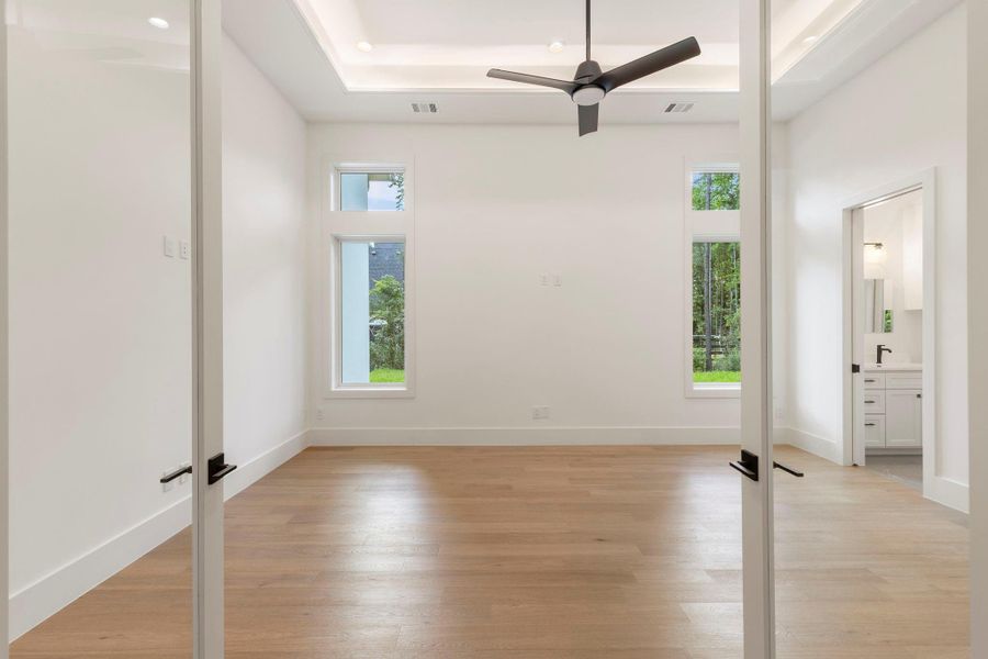 Game room off of living