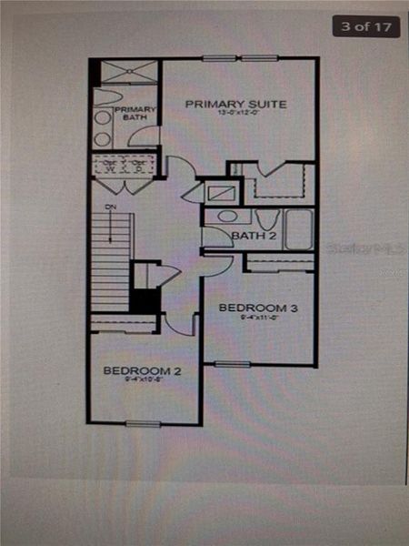 2D floor plan layout of this home in , Edgewater, FL (Image 20).