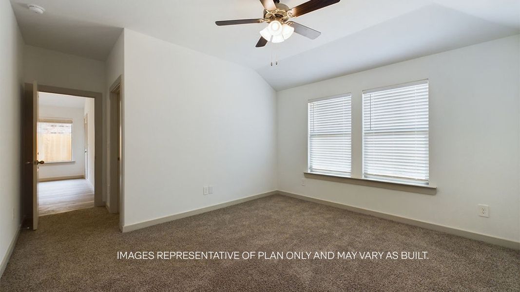 Spacious, unfurnished interior of a new home in Terra Vista, Lubbock (Image 16).