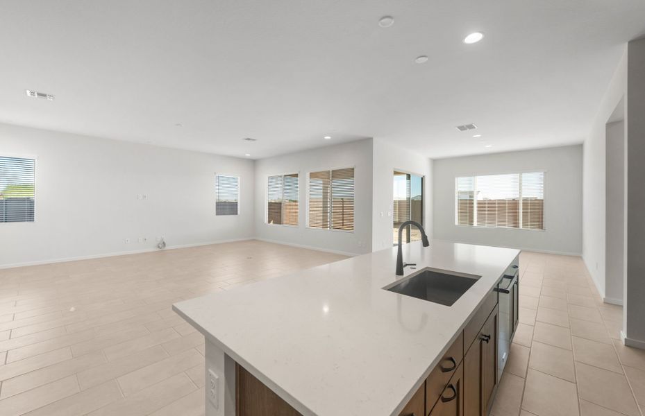 Furnished interior view inside a new home in Soleo, San Tan Valley (Image 10).