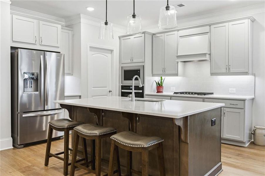 Furnished interior view inside a new home in , Canton (Image 4). Furnished interior view inside a new home in , Canton (Image 4).
