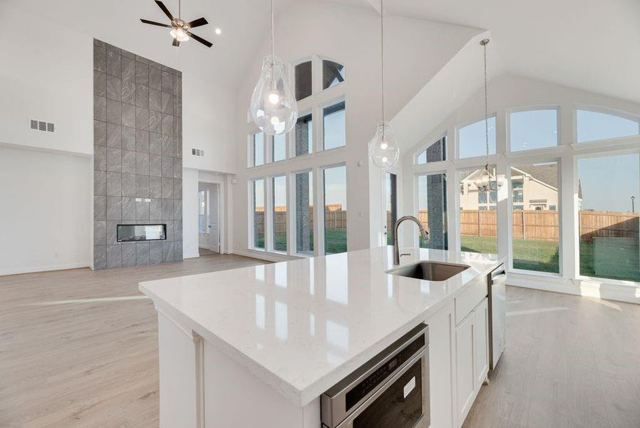 Furnished interior view inside a new home in Park Trails, Forney (Image 12). Furnished interior view inside a new home in Park Trails, Forney (Image 12).