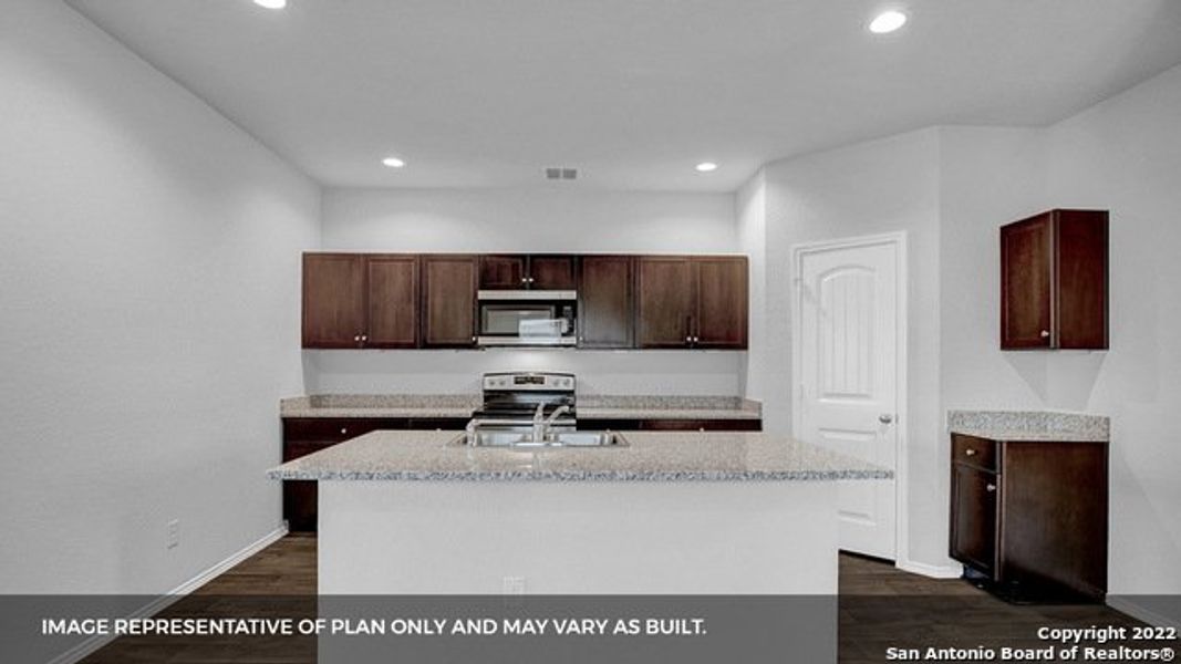 Furnished interior view inside a new home in Brookstone Creek, San Antonio (Image 8). Furnished interior view inside a new home in Brookstone Creek, San Antonio (Image 8).