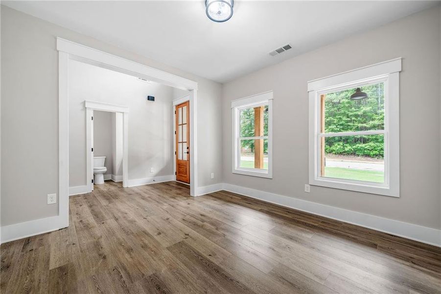 Spacious, unfurnished interior of a new home in , Canton (Image 22).