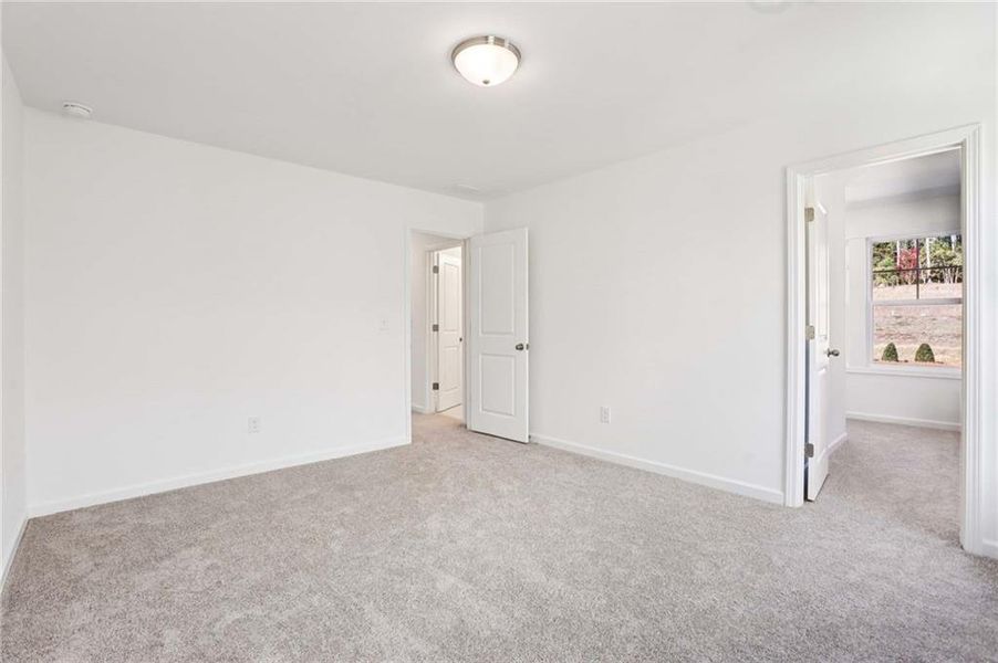 Spacious, unfurnished interior of a new home in Arbors at Richland Creek, Buford (Image 23).