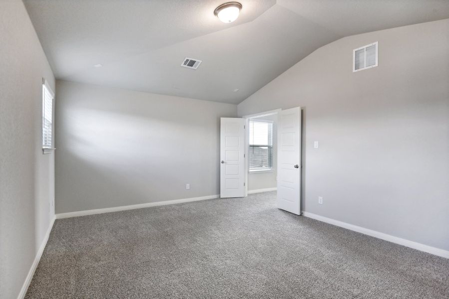 Game room in the Medina floorplan at a Meritage Homes community.