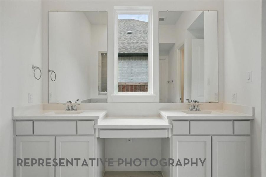 Furnished interior view inside a new home in Devonshire, Forney (Image 10).