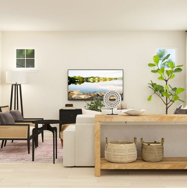 Representative furnished interior of a home built from the Beech by Lennar in Elizabeth: Arbor, Fort Mill (Image 17).