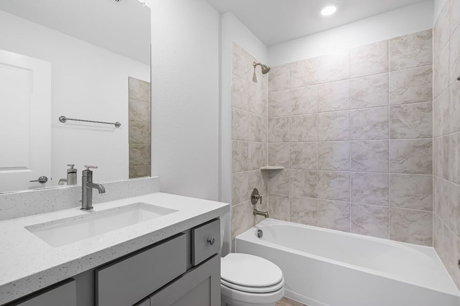 Representative furnished interior of a home built from the Carmichael by Taylor Morrison in Cross Creek Meadows 40s, Celina (Image 12). Representative furnished interior of a home built from the Carmichael by Taylor Morrison in Cross Creek Meadows 40s, Celina (Image 12).