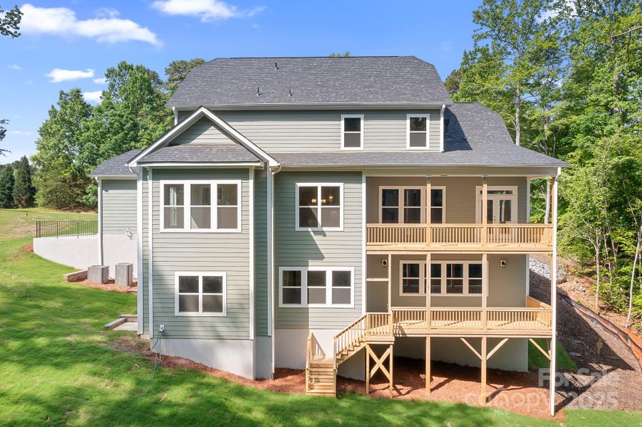 Front exterior of a new home in Harbor Watch, Statesville, NC, highlighting curb appeal (Image 19).