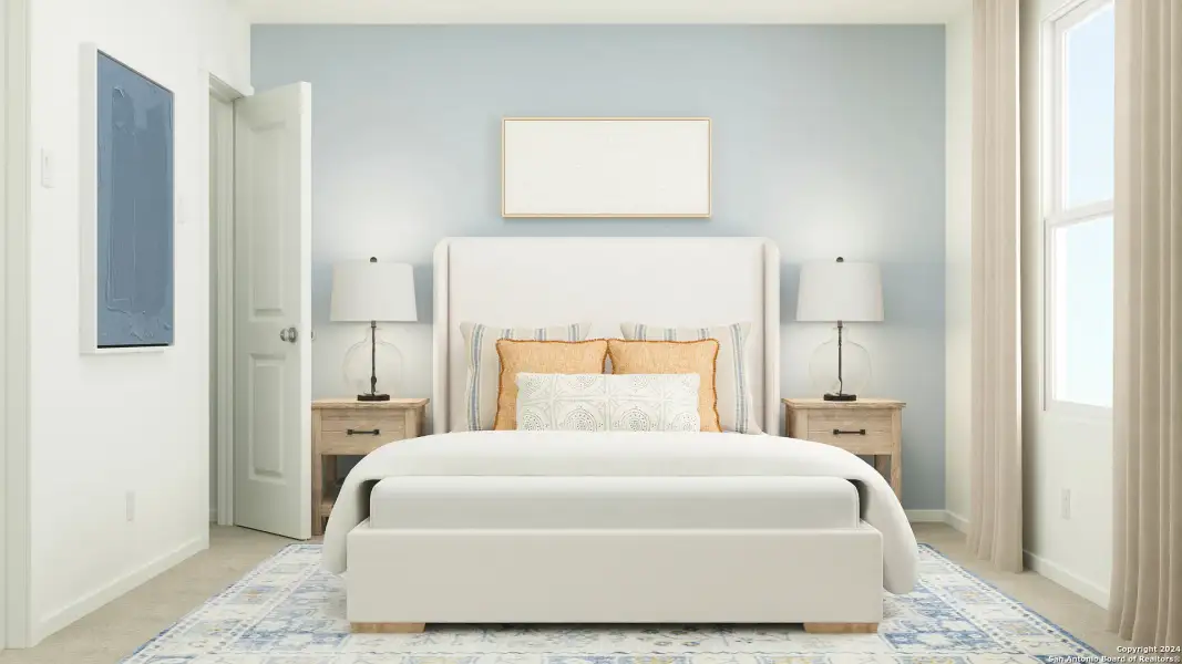 Furnished interior view inside a new home in Kayden Springs, Marion (Image 30).