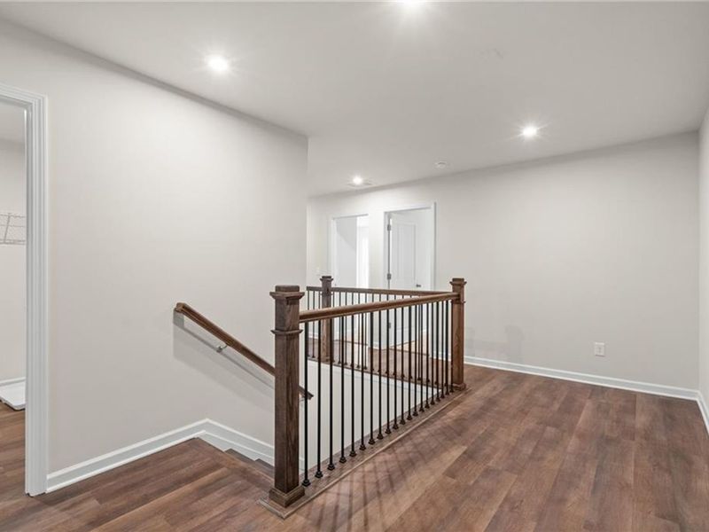 Spacious, unfurnished interior of a new home in The Village at Shallowford, Kennesaw (Image 24).